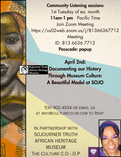 Documenting our History Through Museum Culture: A Beautiful Model at SOJO flyer