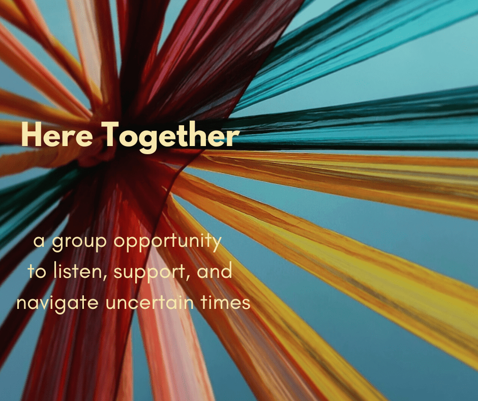 different colored scarves in a circle