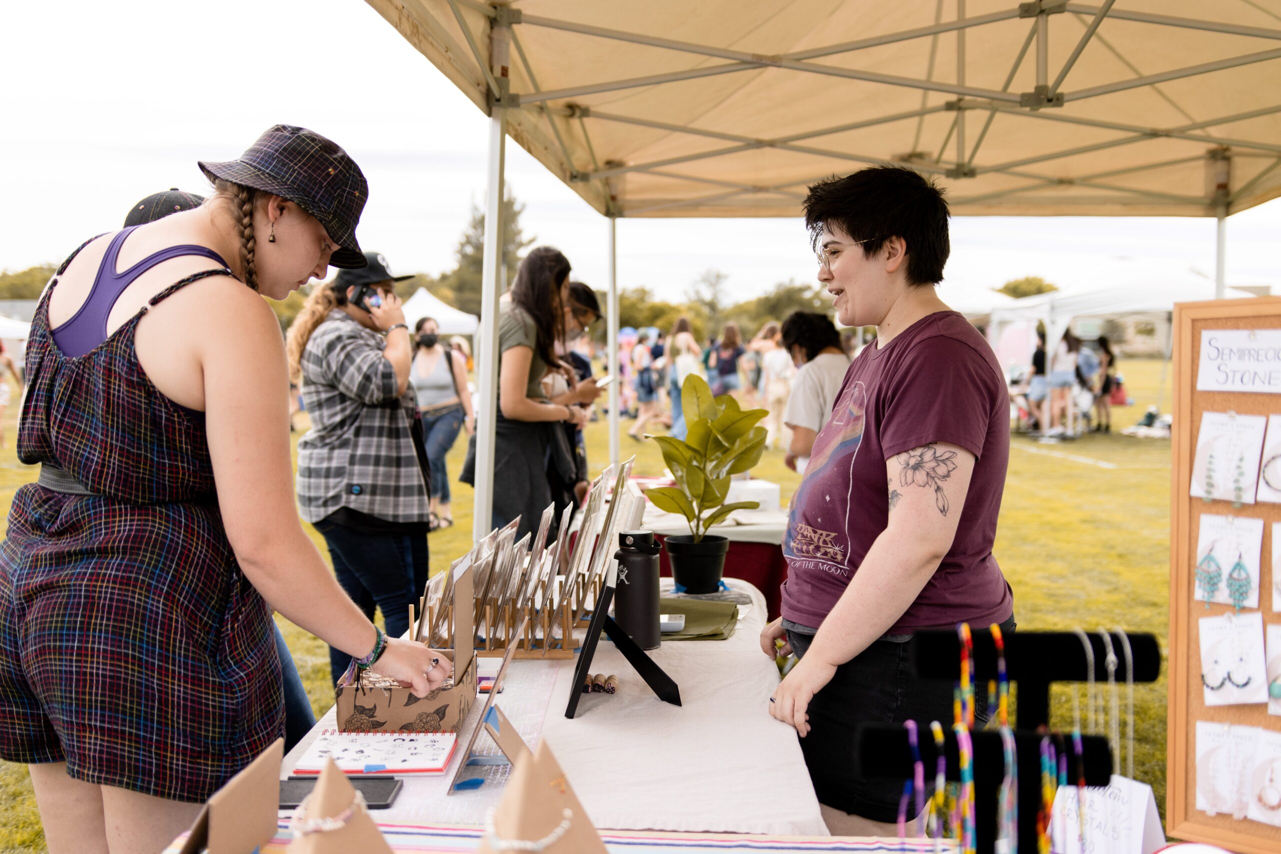 ASUCD Pride Festival; vendor at pride