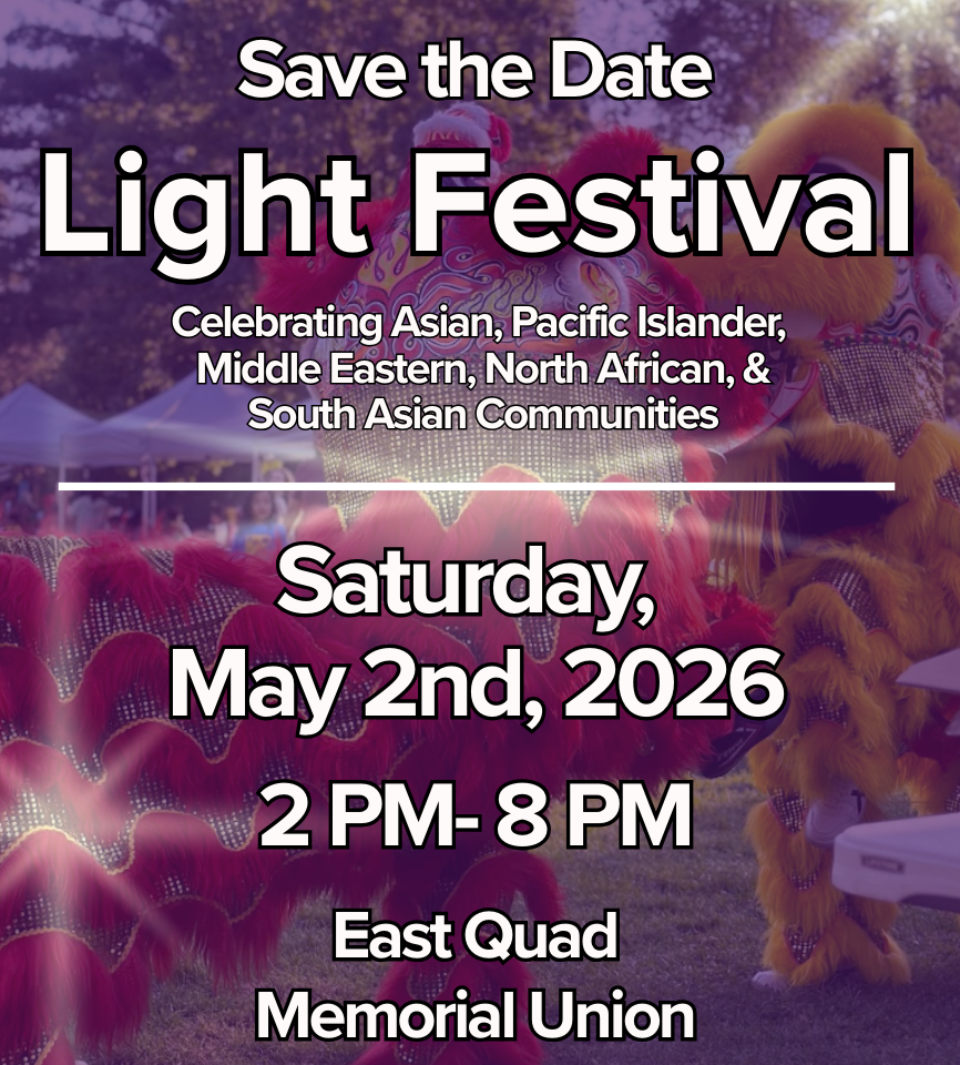 light festival save the date may 2nd east quad