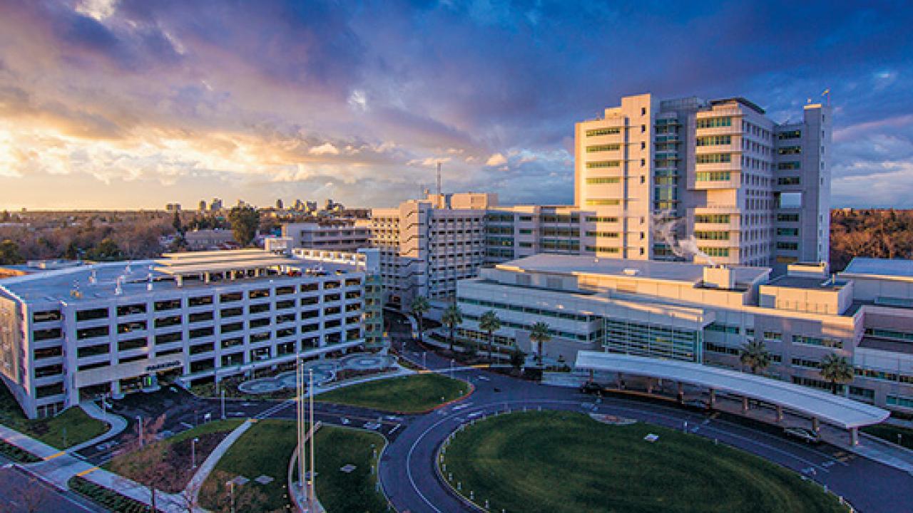 A photo of UC Davis Med Center